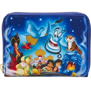 Loungefly Aladdin 30th Anniversary Ziparound Disney
